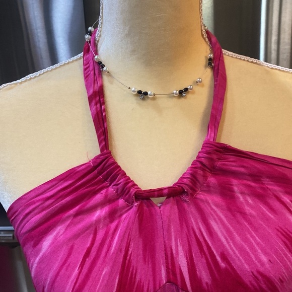 Jackie K 80’s Polynesian Hawaiian Dress size M/L - Picture 3 of 11